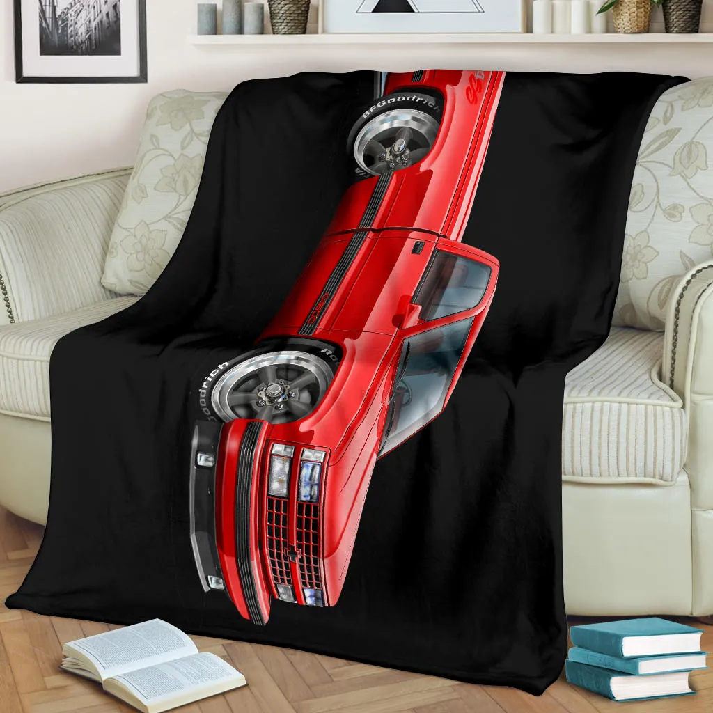 1990 454SS Pickup Truck Car Art Premium Blanket