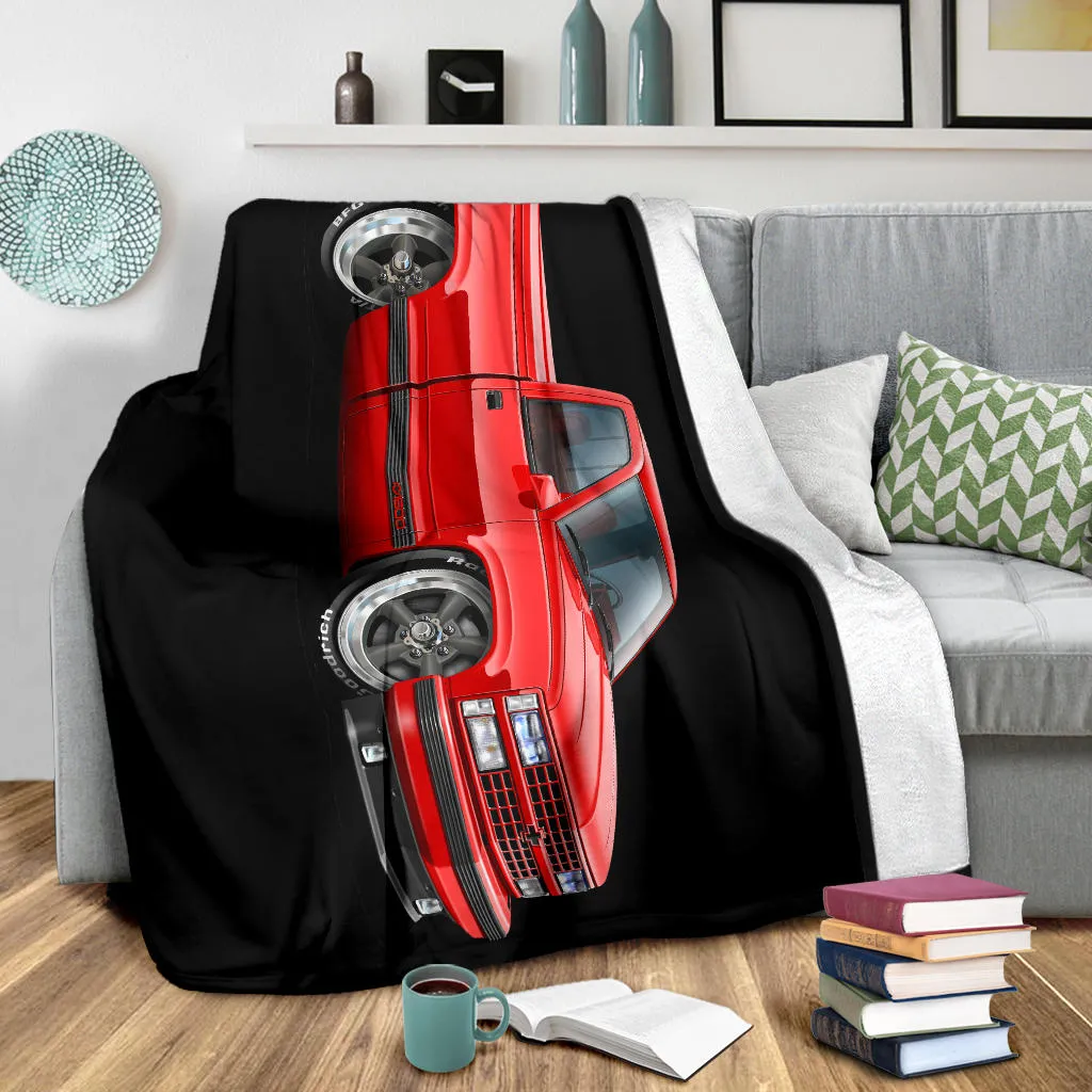 1990 454SS Pickup Truck Car Art Premium Blanket