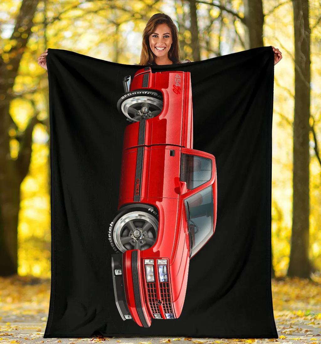 1990 454SS Pickup Truck Car Art Premium Blanket