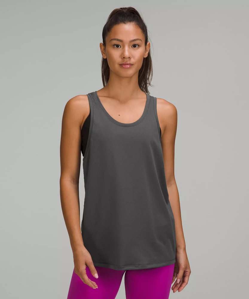 2-in-1 Cut-Out Yoga Tank Top *A/B Cup | Women's Sleeveless & Tops