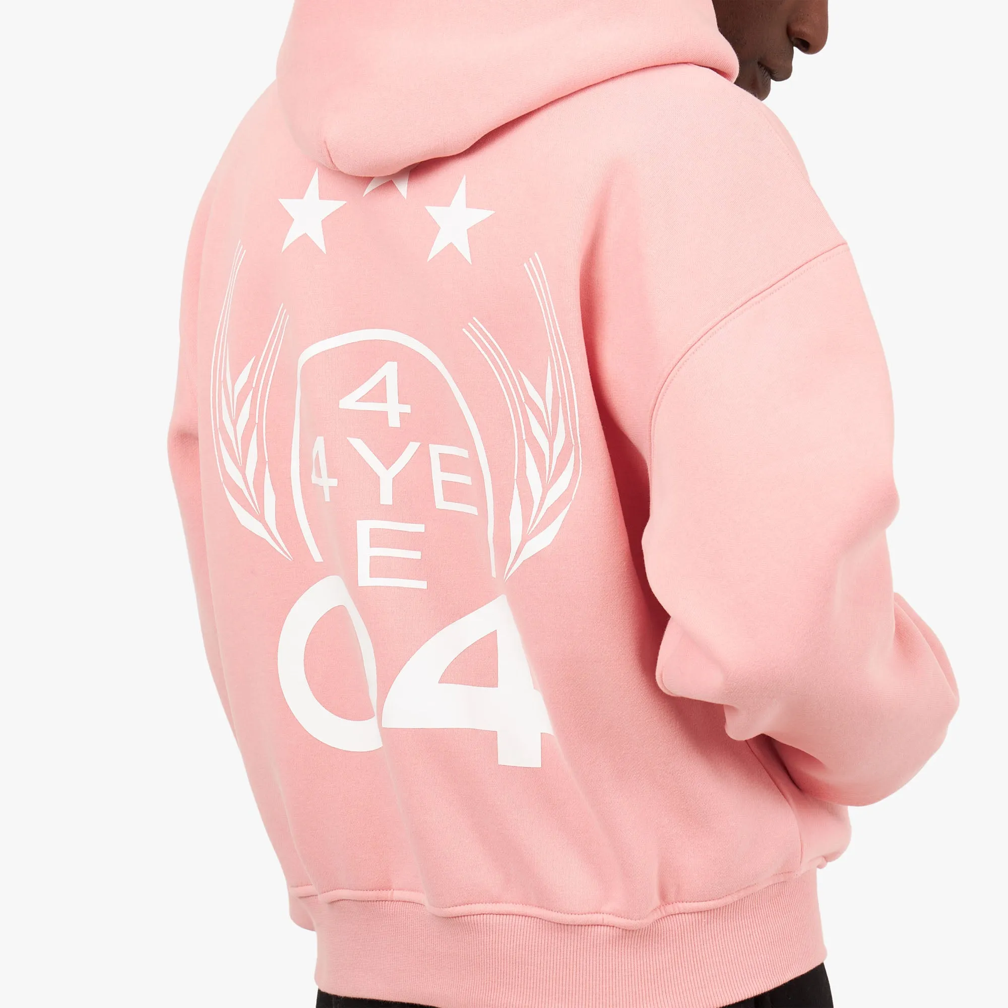 4YE Signature Pullover Hoodie Pink / Burgundy