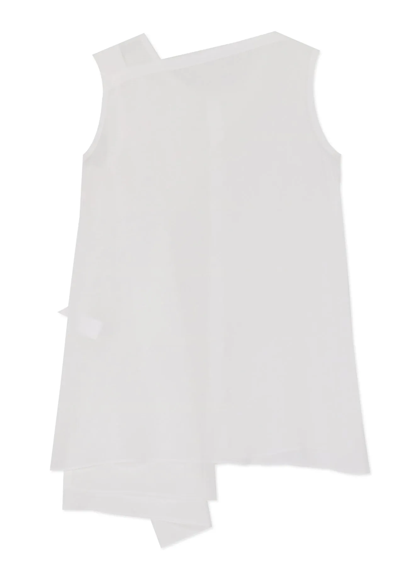 50/- LYOCELL LAWN SLEEVELESS FLAP PANEL TOP