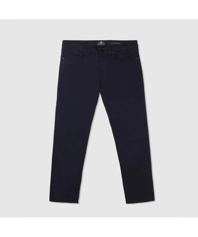 7 For All Mankind Men's Slimmy Tapered Jeans | Navy - JSMXV600NV