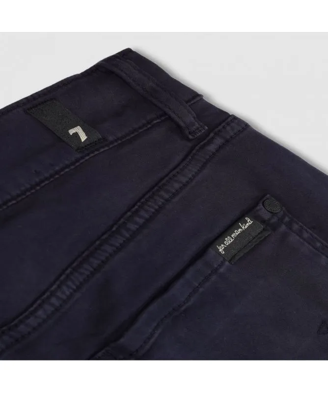 7 For All Mankind Men's Slimmy Tapered Jeans | Navy - JSMXV600NV