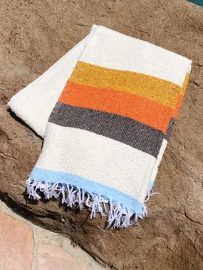 70s - SUSTAINABLE RECYCLED THROW BLANKET