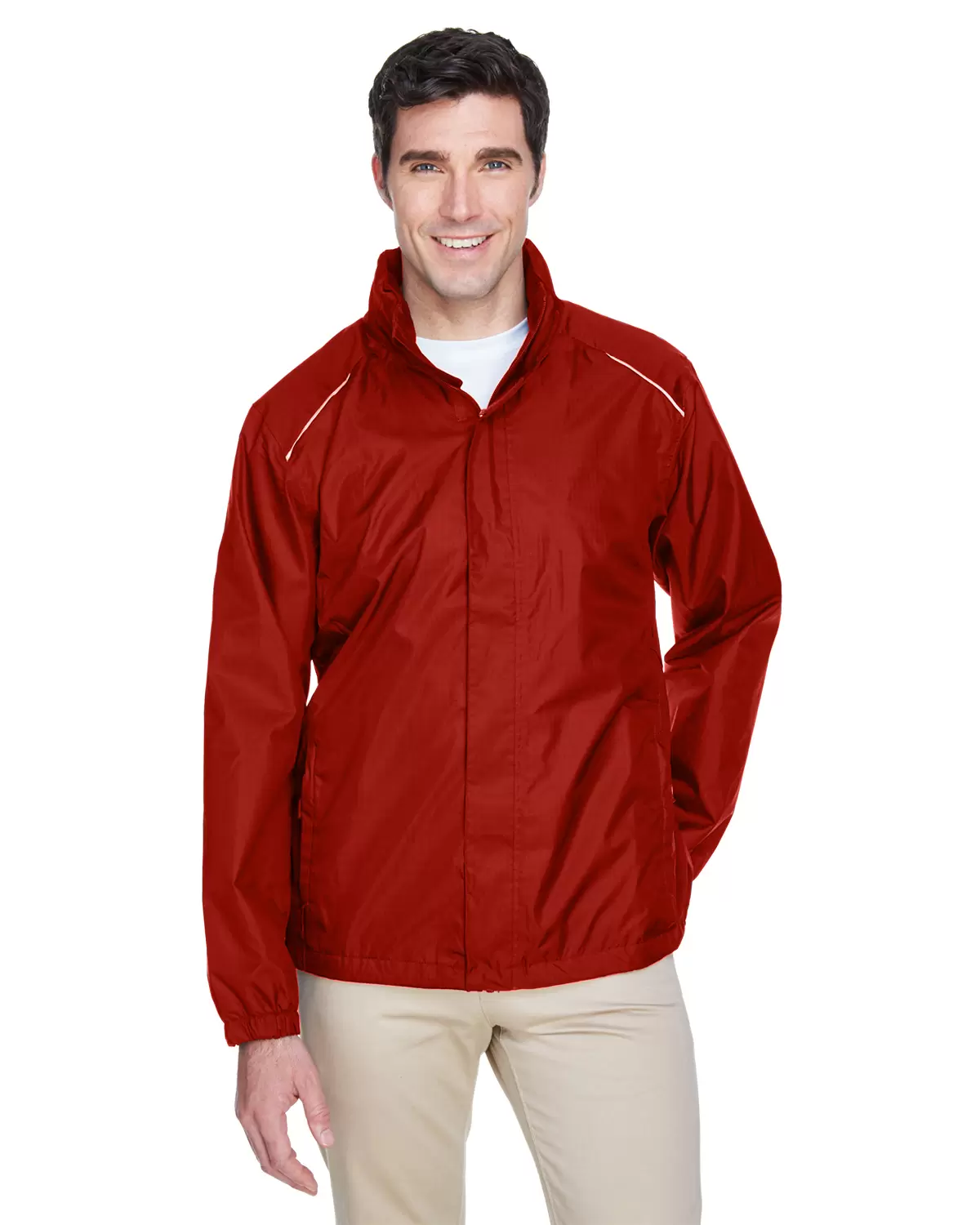 88185 Core 365 Climate Men's Seam-Sealed Lightweight Variegated Ripstop Jacket SKU: 88185