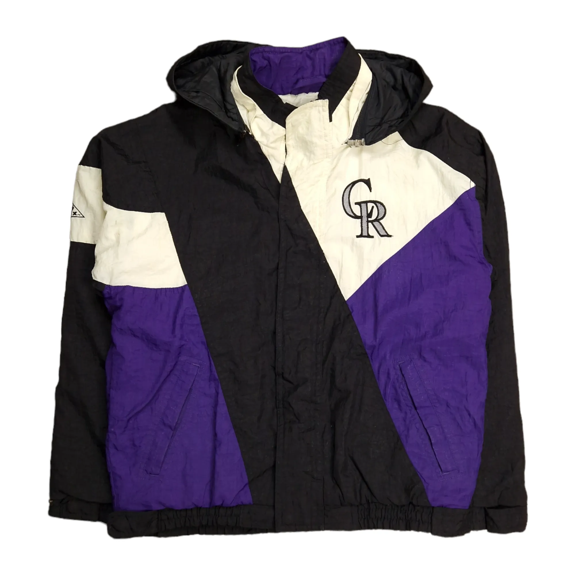 90's Apex One MLB Colorado Rockies Jacket - Size XL Boys