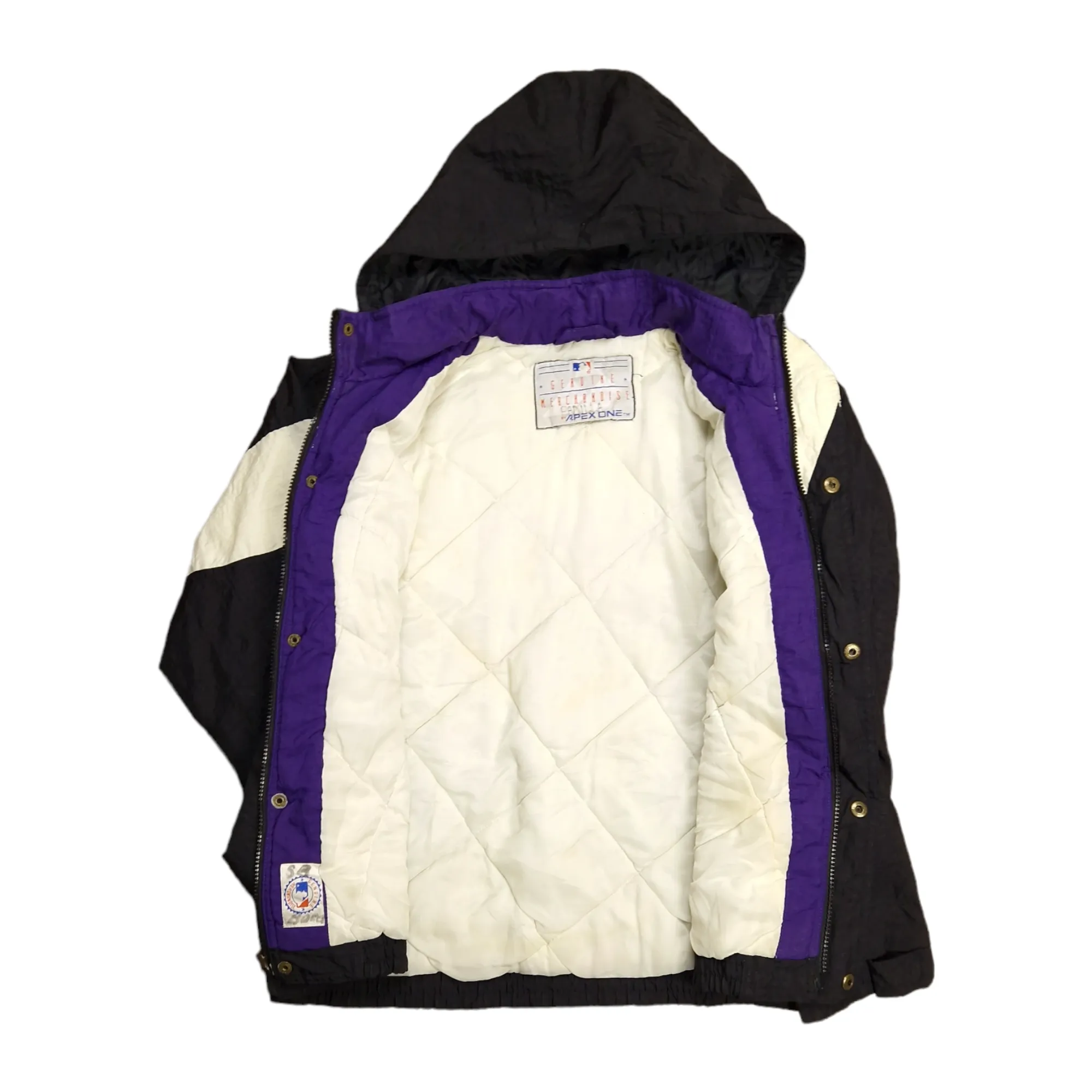 90's Apex One MLB Colorado Rockies Jacket - Size XL Boys