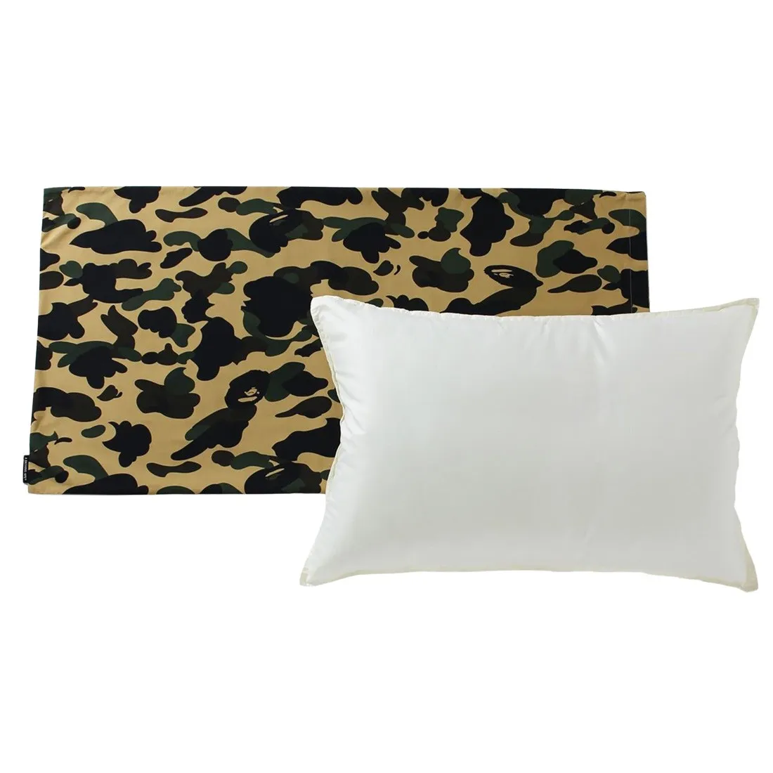 A Bathing Ape 1st Camo M Pillowcase (yellow)