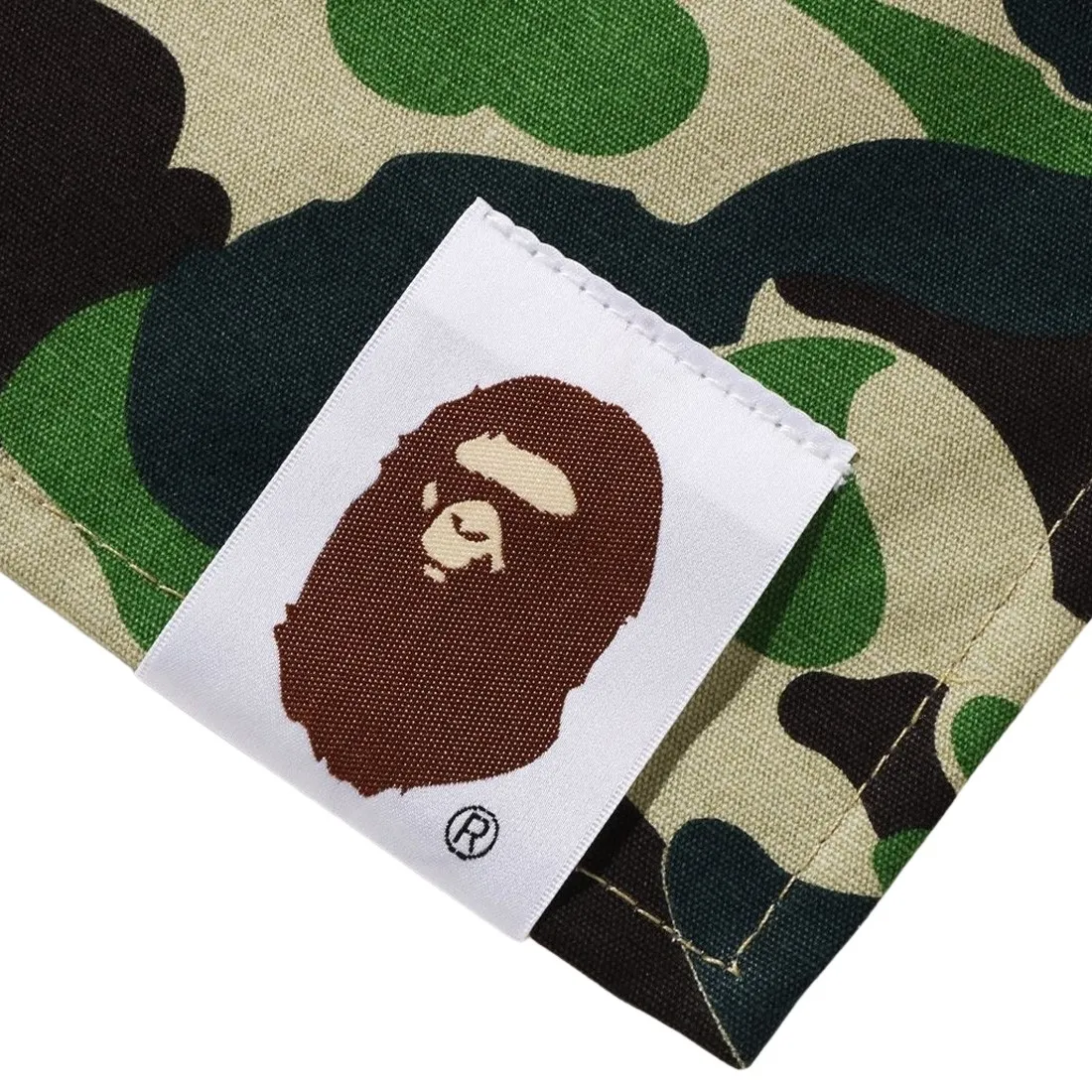 A Bathing Ape ABC Camo Noren Curtain (green)