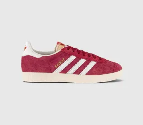 adidas Gazelle Trainers Team Victory Red Offwhite Cream White