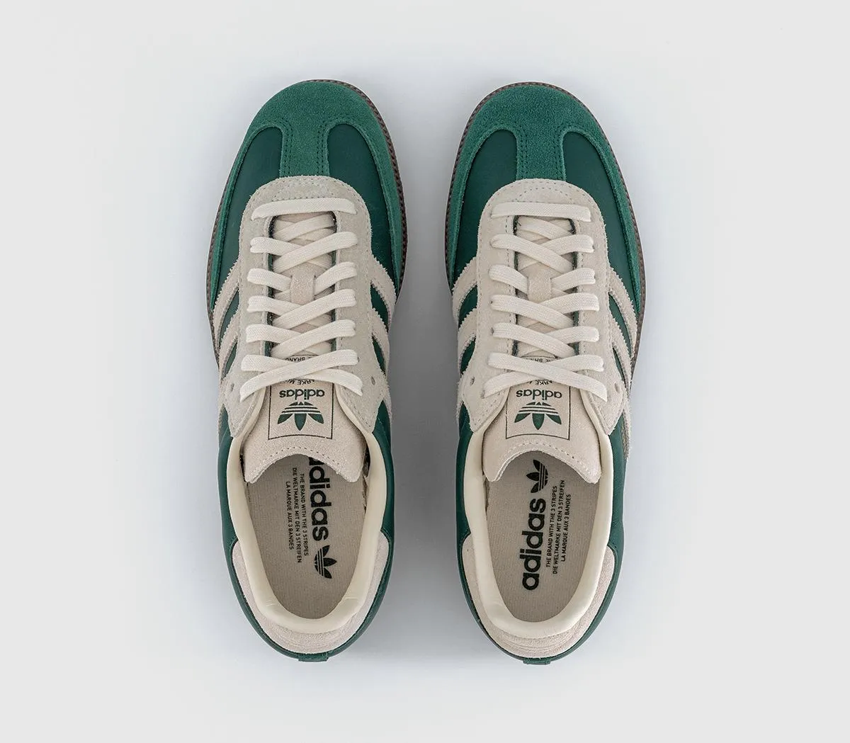 adidas Samba OG Trainers Collegiate Green Cream White Gum