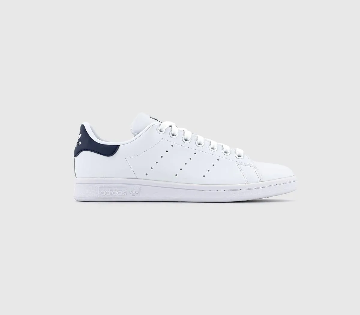 adidas Stan Smith Trainers Vegan White Navy