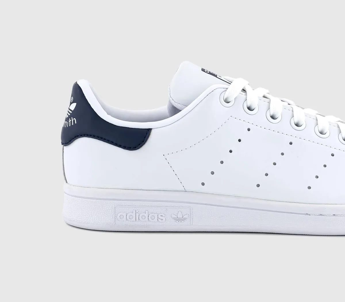 adidas Stan Smith Trainers Vegan White Navy