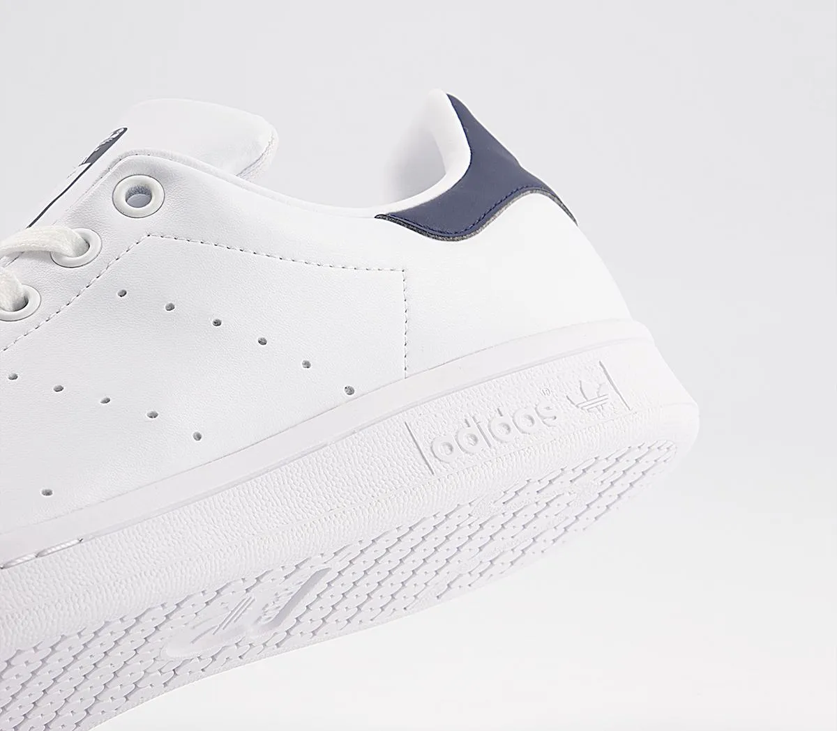 adidas Stan Smith Trainers Vegan White Navy