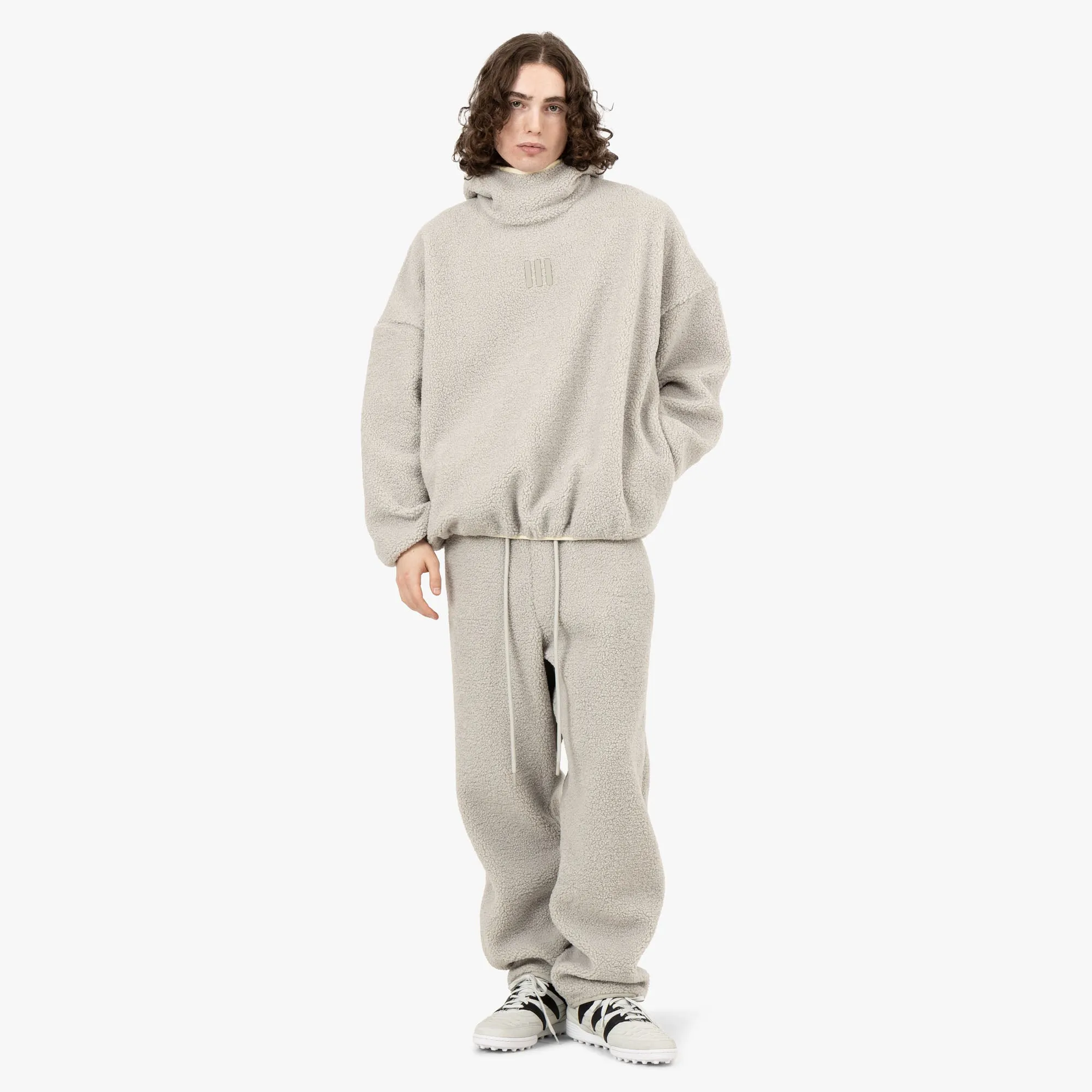 adidas X Fear Of God Athletics Hike Hoodie / Sesame