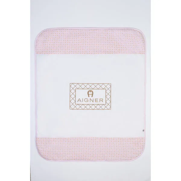 Aigner Kids New Born Pink Blanket