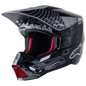 Alpinestars - 2023 SM5 Solar Flare Black/Grey Helmet