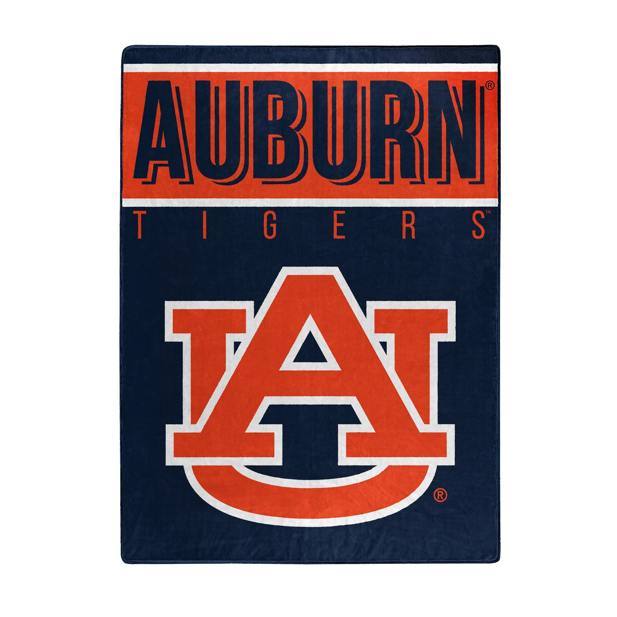 Auburn Tigers 60 x 80 Basic Royal Plush Blanket