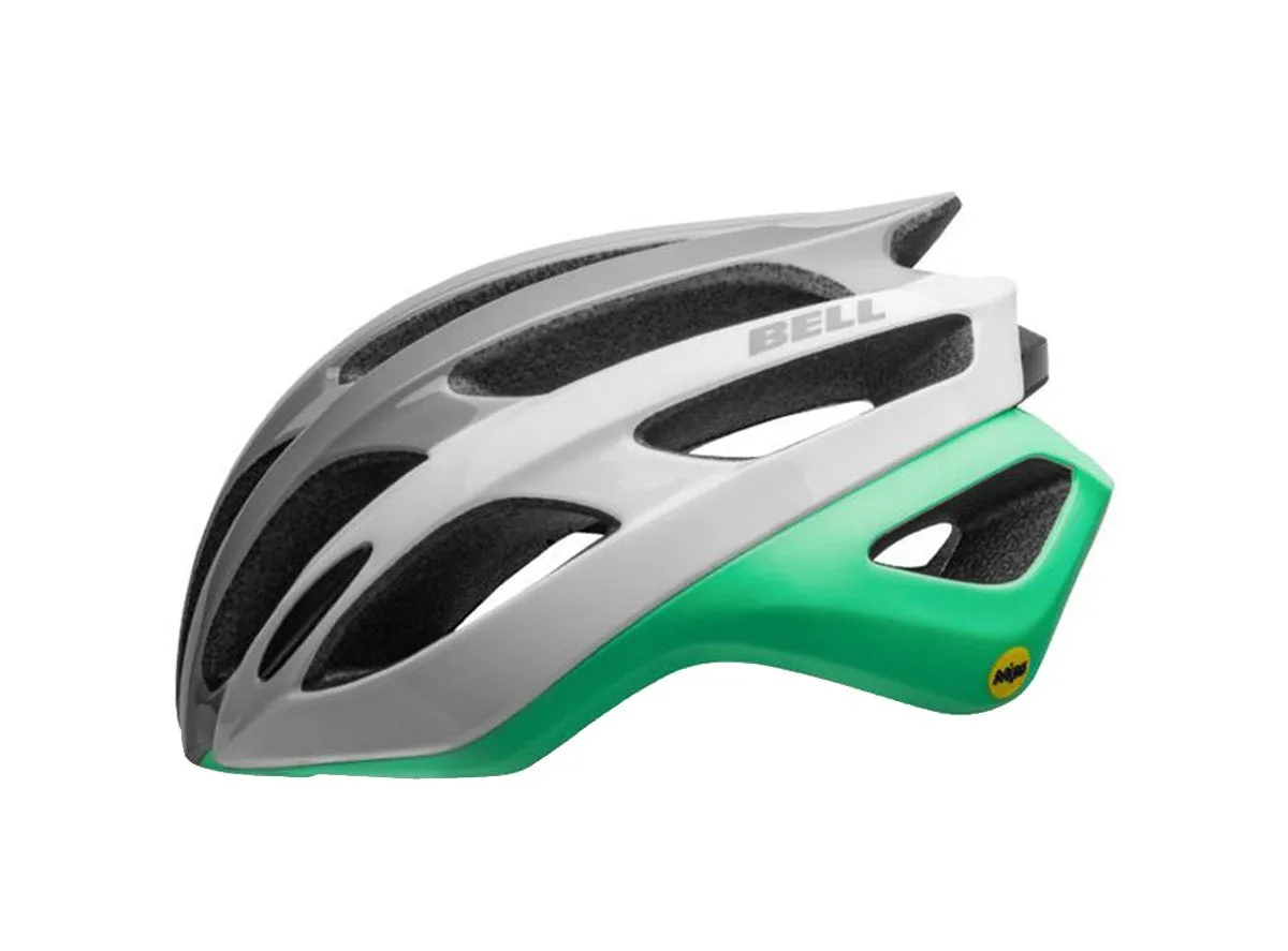 Bell Falcon MIPS Road Helmet - Matt Gloss Mint-Gray - 2020