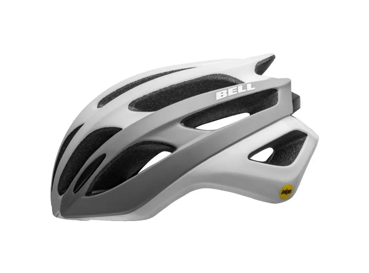 Bell Falcon MIPS Road Helmet - Matt Gloss White-Gray - 2020