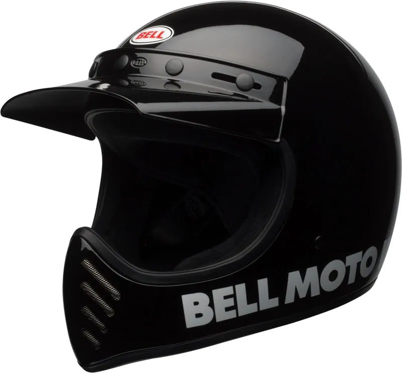 Bell Moto-3 Helmet Gloss Black