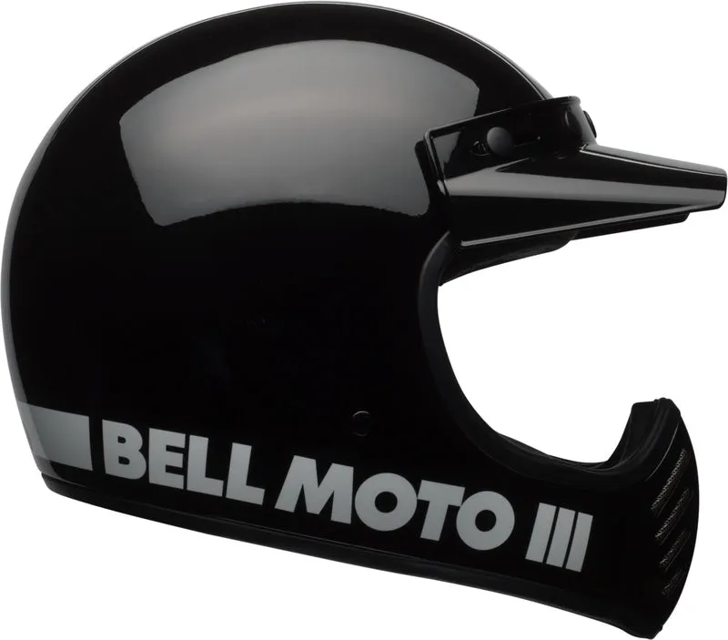 Bell Moto-3 Helmet Gloss Black