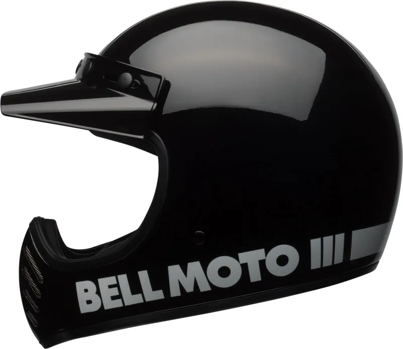 Bell Moto-3 Helmet Gloss Black