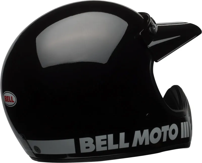 Bell Moto-3 Helmet Gloss Black