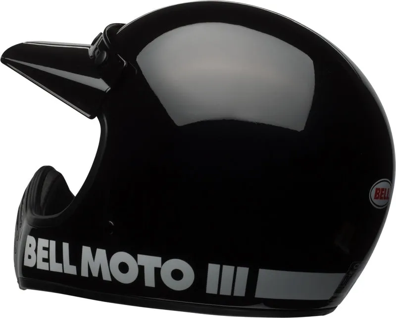 Bell Moto-3 Helmet Gloss Black