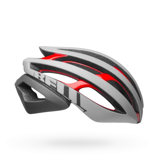 Bell Z20 MIPS Road Helmet - Matt Gloss Gray-Crimson - 2019