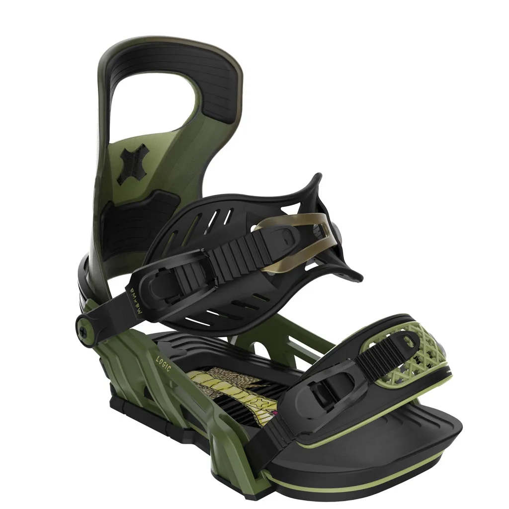 Bent Metal Logic Snowboard Bindings Mens 2025