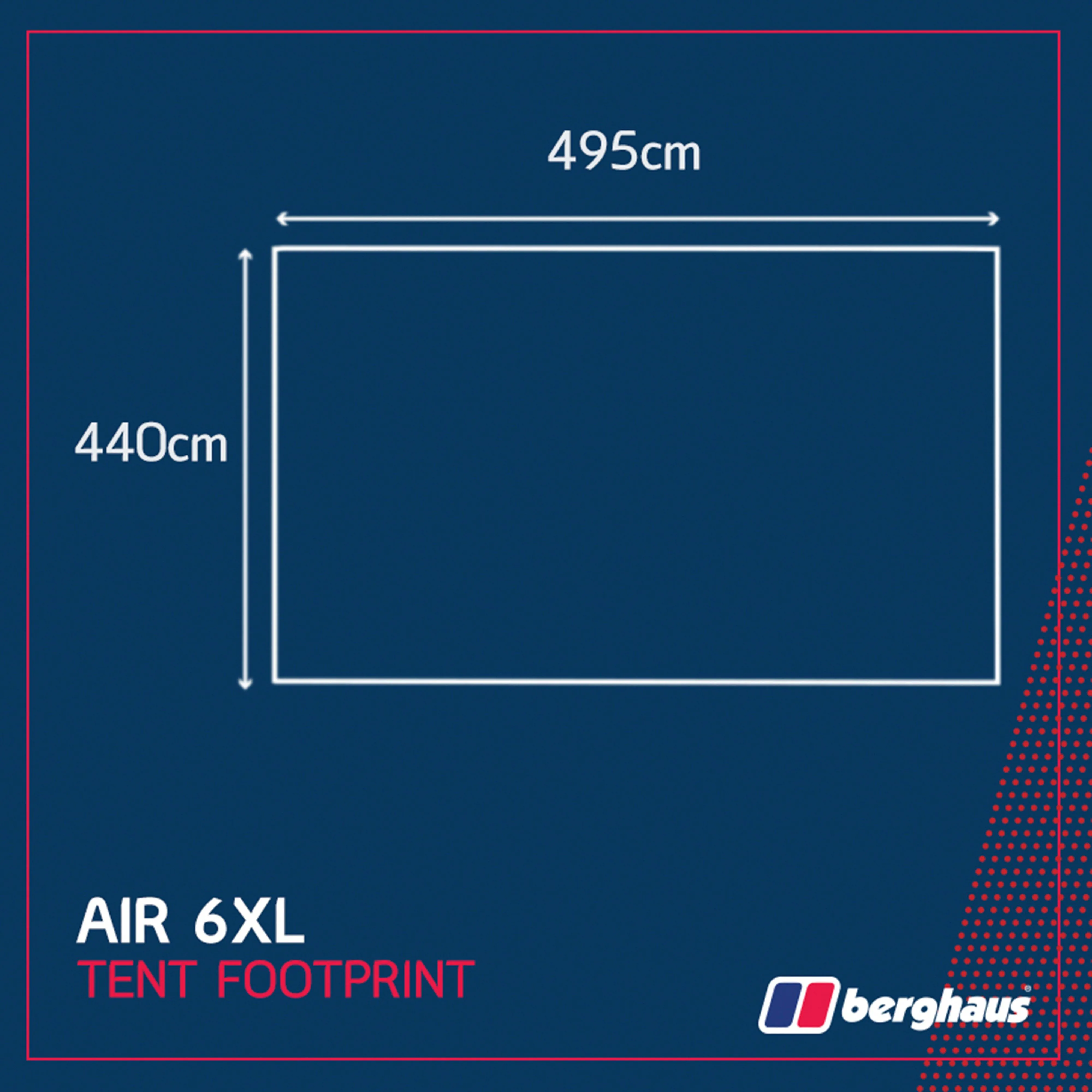 Berghaus Air 600XL/6.1XL/6XL Footprint Tent Protector | Millets