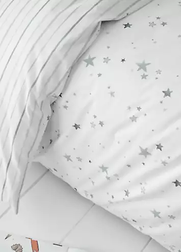 Bianca Kids Stars 100% BCI Cotton Reversible Duvet Cover Set | Kaleidoscope