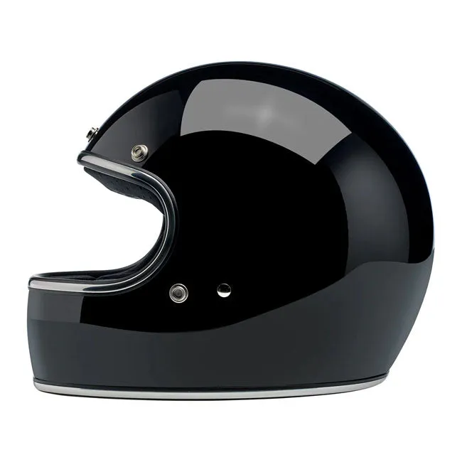 BILTWELL GRINGO HELMET GLOSS BLACK