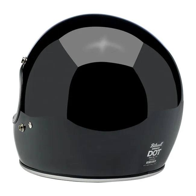 BILTWELL GRINGO HELMET GLOSS BLACK