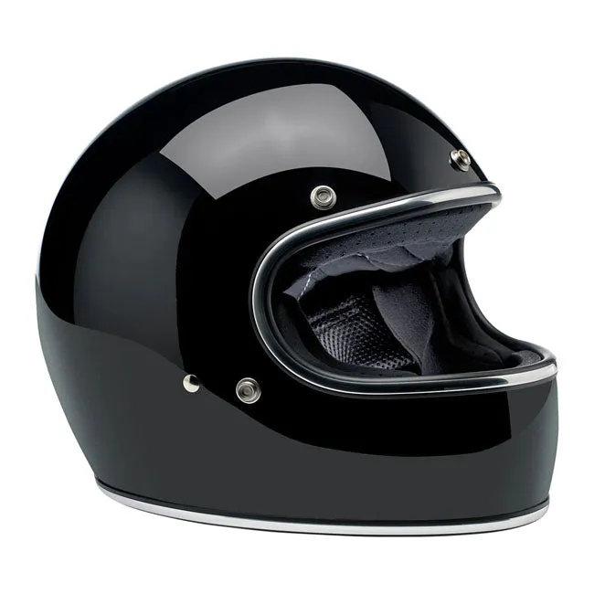 BILTWELL GRINGO HELMET GLOSS BLACK