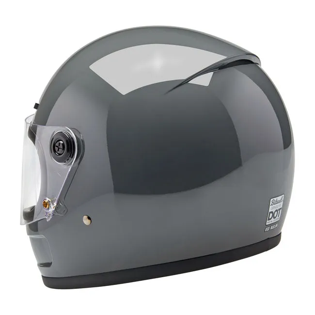 BILTWELL GRINGO SV HELMET GLOSS STORM GREY