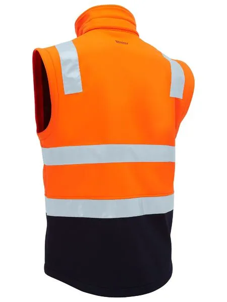 Bisley Taped Two Tone Hi Vis 3 In 1 Soft Shell Jacket (BJ6078T)-