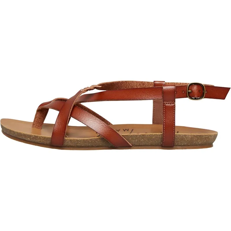 Blowfish Womens Granola-B Sandals Scotch Dyecut