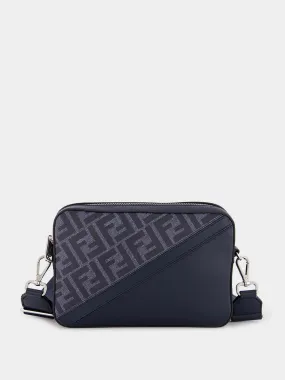 Blue Diagonal Camera Case