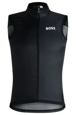 BOSS x ASSOS packable wind vest with breathable mesh back