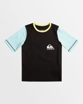 BOYS 2-7 HEATS OMNI SHORT SLEEVE UPF 50 RASH VEST