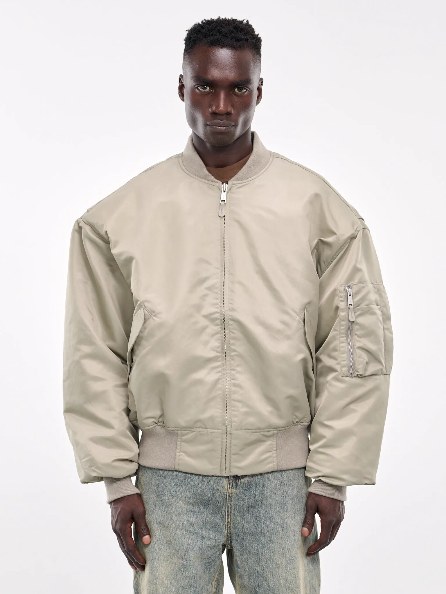 Broad Bomber Jacket (ES2540GR-GREY)