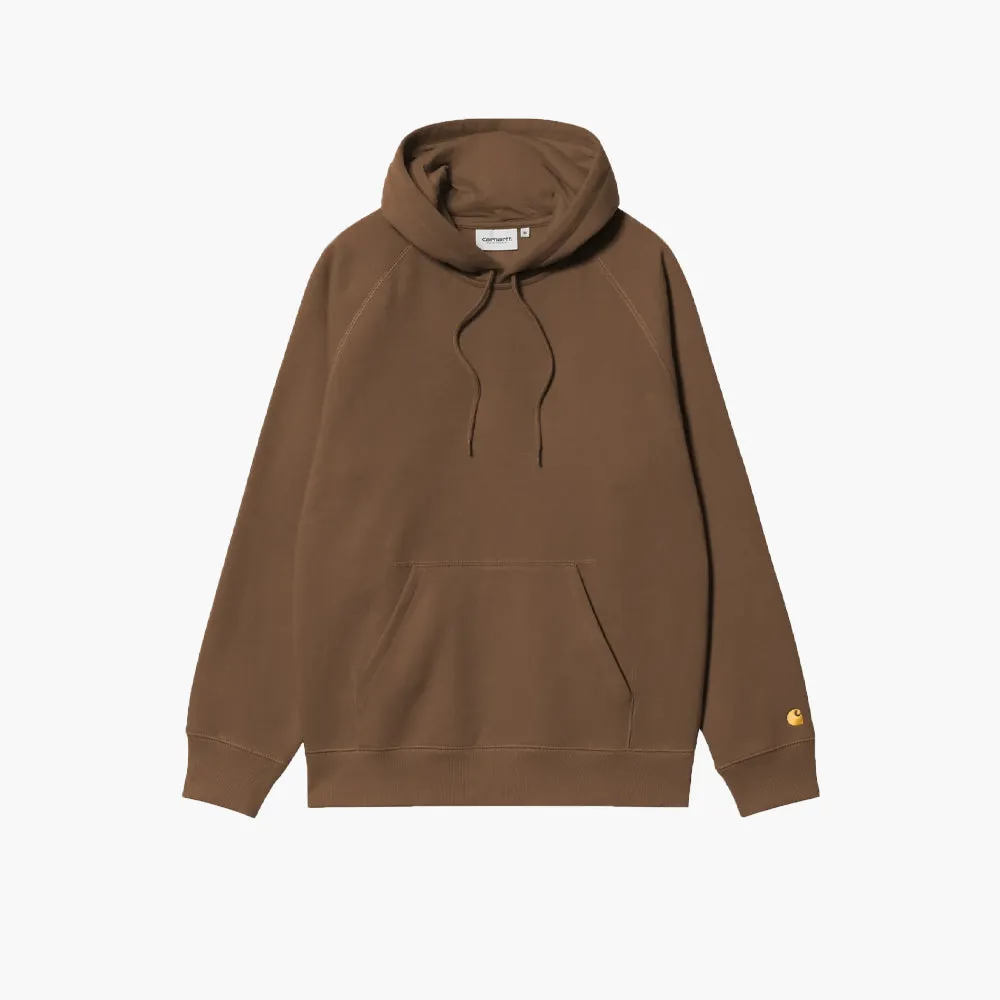 Carhartt WIP Chase Pullover Hoodie / Chocolate