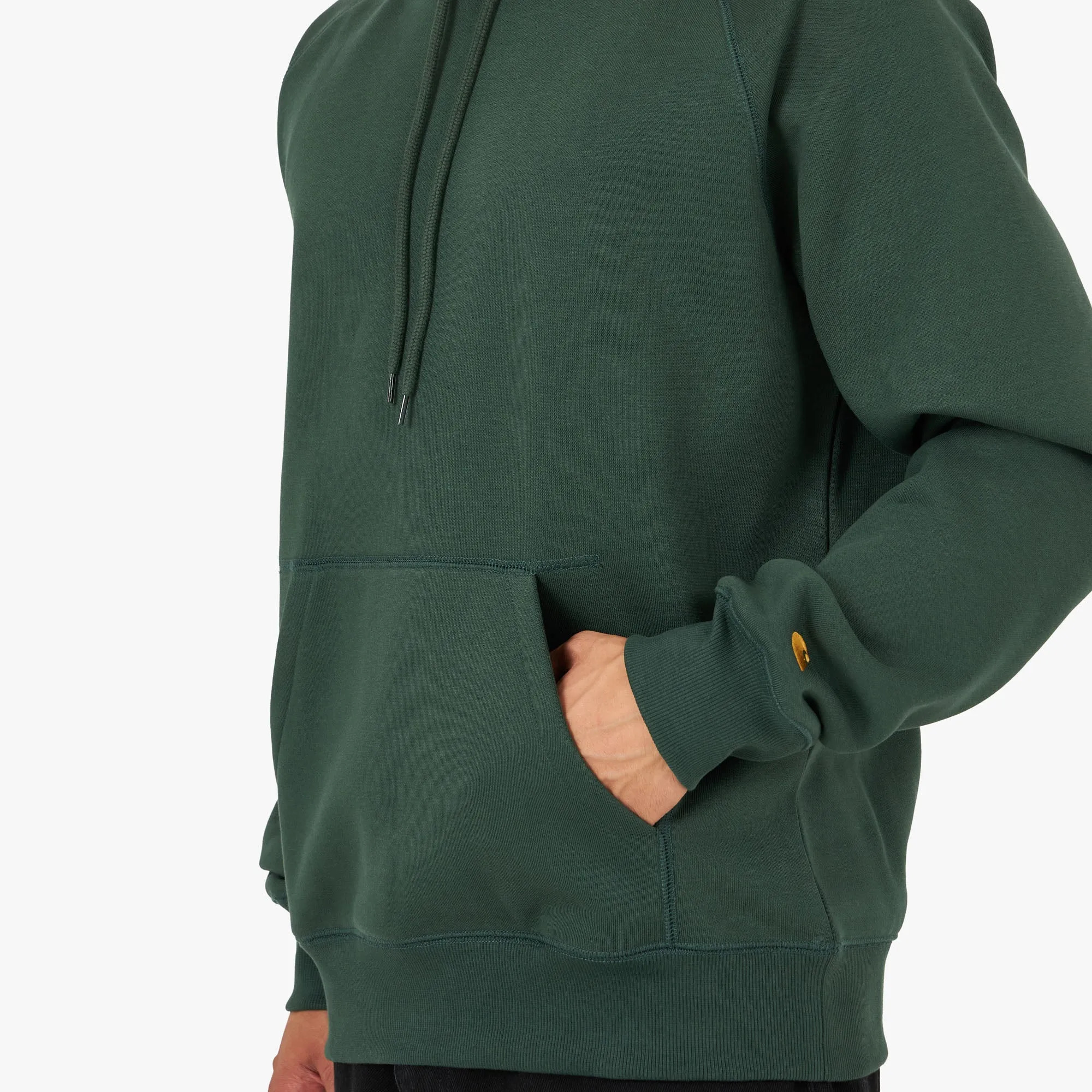 Carhartt WIP Chase Pullover Hoodie Sycamore Tree / Gold