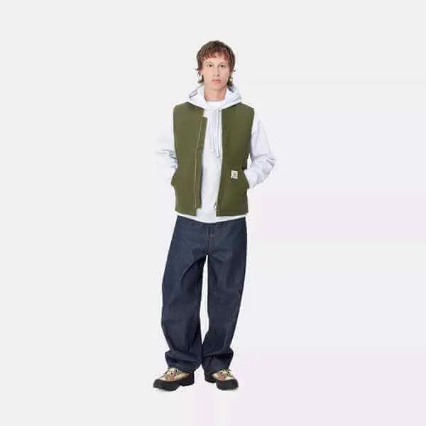 Carhartt WIP Classic Vest Men’s – Tarragon Rigid (I015251-2BR01)