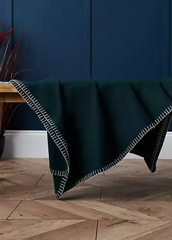 Cascade Home Felt Blanket Stitch Throw | Kaleidoscope