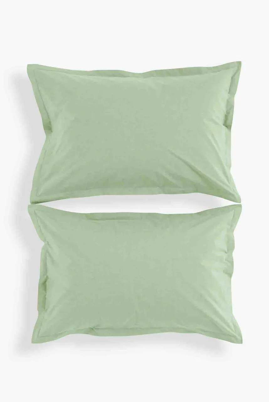 CHRISTY Stornoway chambray 100% cotton percale oxford pillowcase pair -                         -                     -         