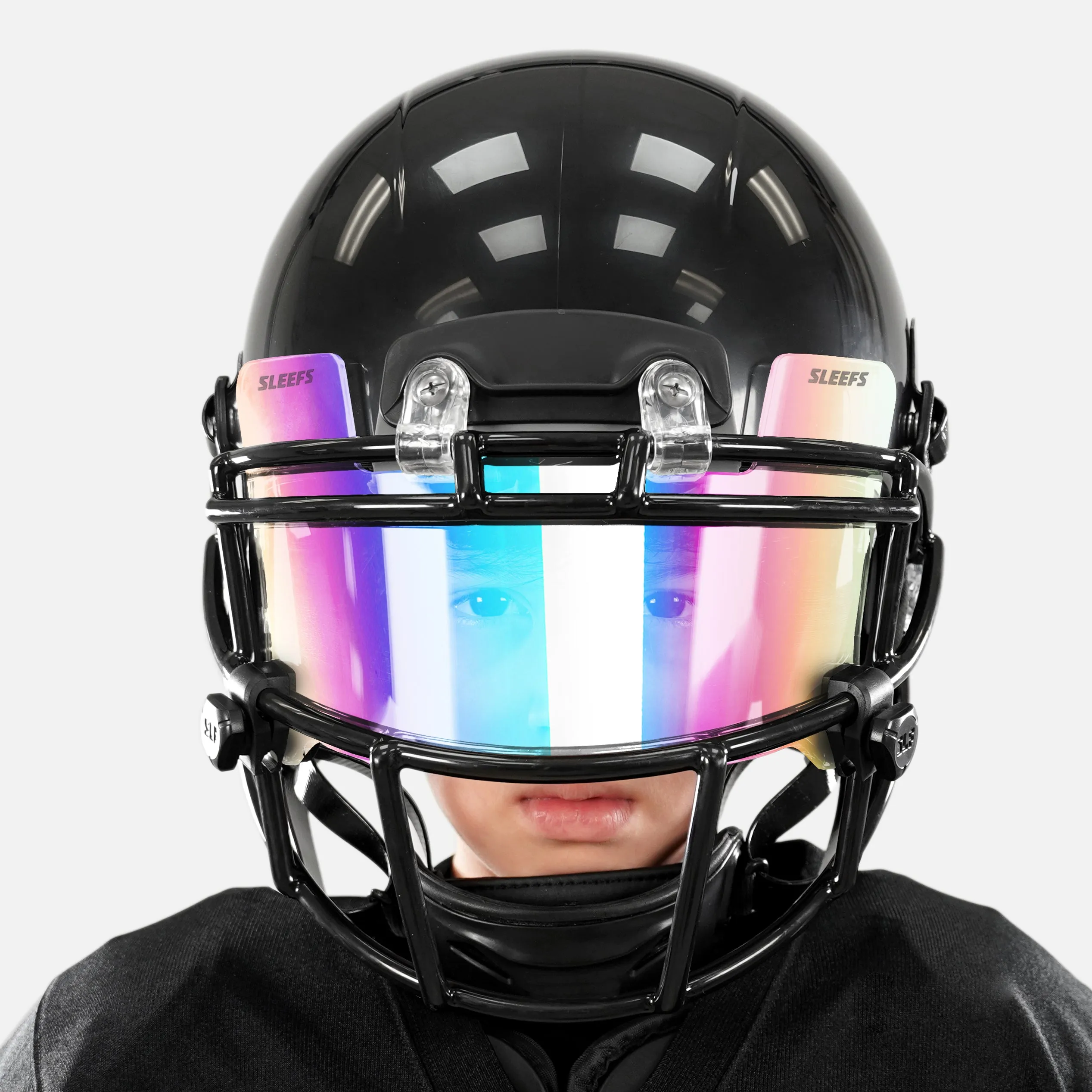 Clear Bifrost Rainbow Helmet Eye-Shield Visor for Kids